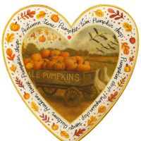 CIASTKO LUKROWANE WÓZ Z DYNIAMI ROZ. S SERCE NO3 JESIEŃ RĘCZNIE ROBIONE