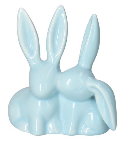 ZAJĄC ZAJĄCZEK CERAMICZNY WIELKANOCNY FIGURKA DO STROIKA na Arena.pl