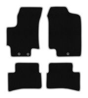 Dywaniki welurowe CARLUX-SILVER Kia Rio II DE 2005-2011 czarne