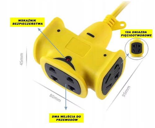 Wytrzymały GRUBY przedłużacz ogrodowy Pantherise 30m do 3000W 16A do na Arena.pl