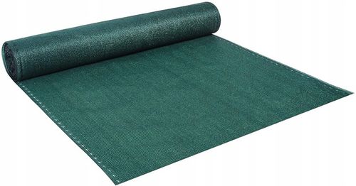 SIATKA CIENIUJĄCA 90% 1,5x50m MATA OSŁONOWA NA PŁOT OGRODZENIE + OPASKI 200 na Arena.pl