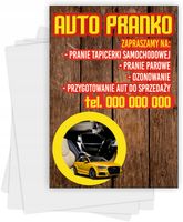 Ulotki A5 reklamowe firmowe 1000 szt dużo wzorów PRANIE TAPICERKI