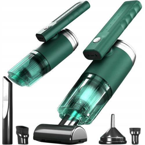 ODKURZACZ BEZPRZEWODOWY SAMOCHODOWY RĘCZNY 120W AKUMULATOROWY DO AUTA DOMU na Arena.pl