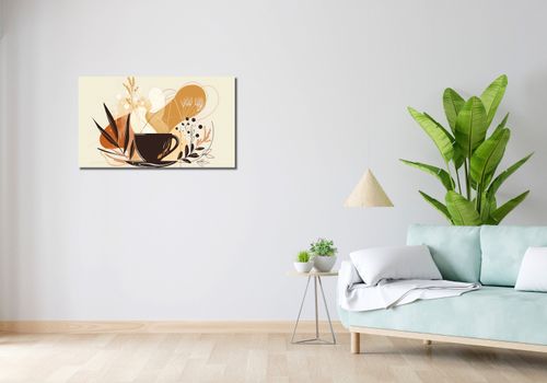 Obraz 90x50cm Aromatyczna Przerwa na Arena.pl