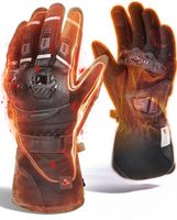 NIEKOMPLETNY/UŻYWANY Rękawice grzewcze IRON JIA'S, wodoodporne, rozmiar M