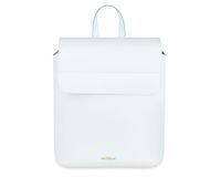 Biały plecak damski Dominica - Giovani Biały Złoty