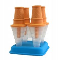 Foremki forma formy do lodów 4 szt na patyku