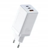 SZYBKA ŁADOWARKA RUPA 65 W USB C 2 PORTY USB JEDEN PORT USB