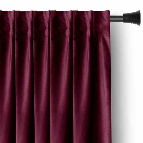 CURT/AH/VELVET/PLEAT/WINE/N/140X270/1PC na Arena.pl