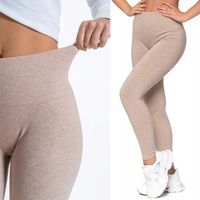 Moraj legginsy damskie z szerokim pasem klasyczne długa rozmiar S/M