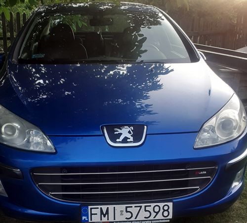 Peugeot 407 - Listwy CHROM na GRILL atrapa 3 szt Tuning Chromowane na Arena.pl