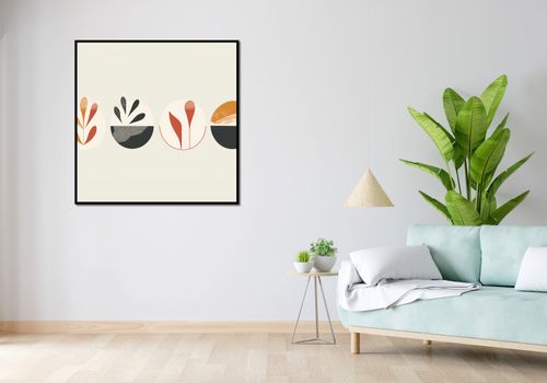 Plakat 100x100cm Cztery Okrąglaki na Arena.pl