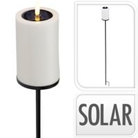 LAMPA SOLARNA OGRODOWA ŚWIECA EFEKT PŁOMIENIA LED 7,5x110CM PROGARDEN
