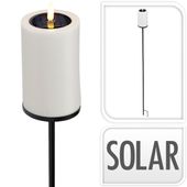 LAMPA SOLARNA OGRODOWA ŚWIECA EFEKT PŁOMIENIA LED 7,5x110CM PROGARDEN