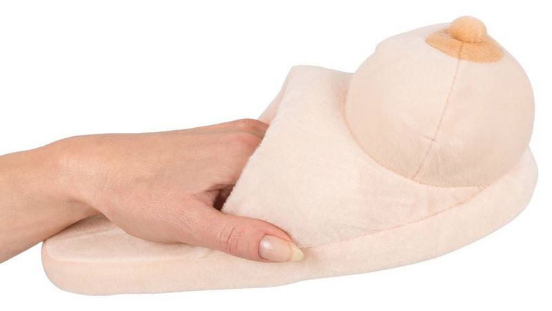 Kapcie Z Biustem - Boob Slippers zdjęcie 4