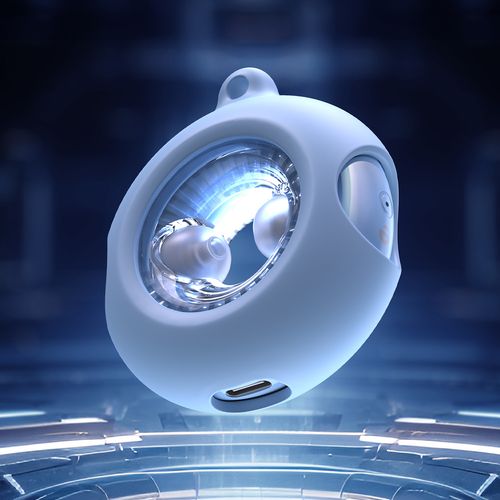 Słuchawki bezprzewodowe TWS Bluetooth 5.3 LightAura VocalSound - niebieskie na Arena.pl