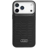 etui audi gt synthetic leather magsafe do iphone 17 pro - czarne