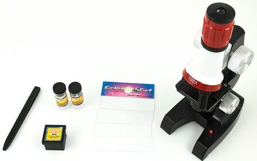 Mikroskop Naukowy + akcesoria na Arena.pl