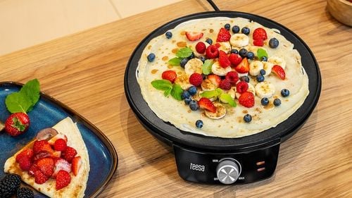 Naleśnikarka patelnia elektryczna do naleśników Teesa 30cm 1200W MOCNA na Arena.pl