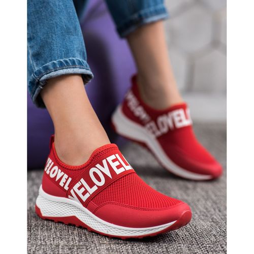 Czerwone Slipony Love r.36 na Arena.pl