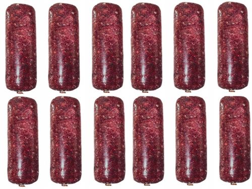 BATON WOŁOWY MIĘSO MROŻONE DLA PSA 100% BARF 10KG 20 x 0,5KG WOŁOWE KARMA na Arena.pl