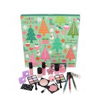 Zmile kalendarz adwentowy Beautiful Pinetrees z kosmetykami do makijażu