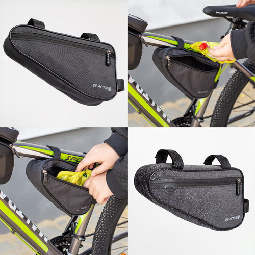 Torba Rowerowa Na Ramę Wodoodporna Sakwa Na Rower Pojemna I Trwała na Arena.pl