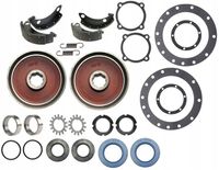 URSUS C-330 ZESTAW NAPRAWCZY HAMULCÓW BĘBNY SZCZĘKI USZCZELKI KPL NA 2 KOŁA