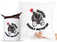 Dla Instruktora Zestaw Poduszka + Kubek Prezent Z Nadrukiem Ze Zdjęciem