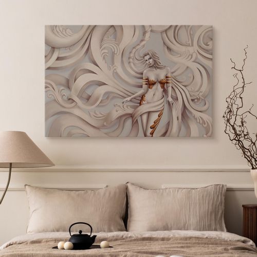 Obraz Canvas Do Salonu Piękna Grecka MEDUZA Portret Bogini 40cm x 30cm na Arena.pl