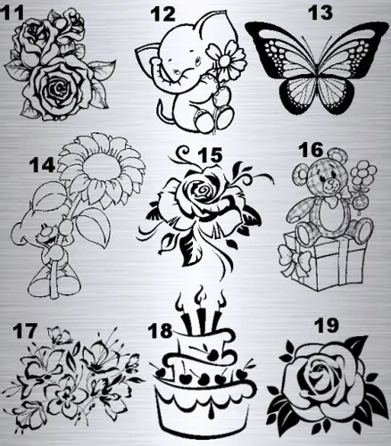 Srebrne Kolczyki 925 Wiszące Serca z Różą Grawer na Arena.pl