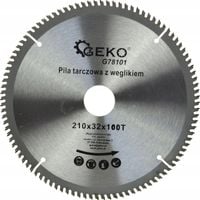 Tarcza do aluminium 210x100T 32mm GEKO