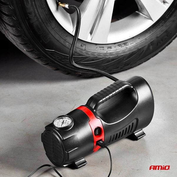 KOMPRESOR SAMOCHODOWY 12V + 230V SPRĘŻARKA DO KÓŁ zdjęcie 3