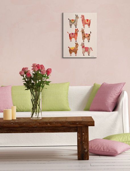 Alpacas - Obraz na płótnie 30x40 cm zdjęcie 3