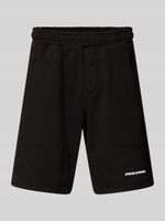 Szorty z dzianiny dresowej z elastycznym pasem Pegador M