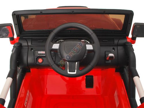 Duże Auto J E E P Hellcat miękkie koła EVA PA0123 na Arena.pl