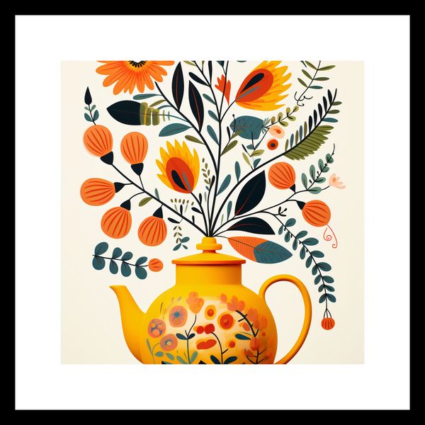 Plakat 20x20cm Bujna Herbata zdjęcie 3