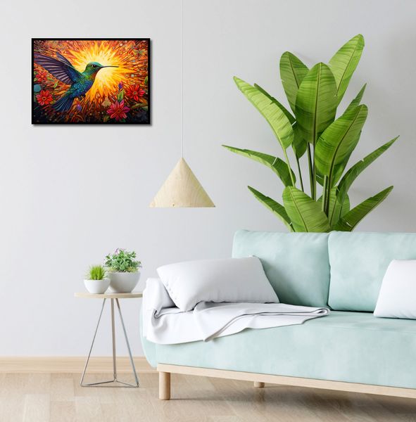 Plakat 55x40cm Koliber Barw zdjęcie 4