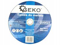 Tarcza do cięcia metalu Geko G00023 230 x 2 x 22,23 mm