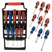 ZESTAW ŚRUBOKRĘTÓW WKRĘTAKÓW Z MAGNESEM 9 szt.