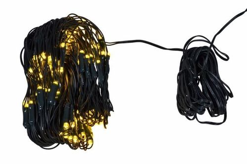 Lampki ogrodowe 160 LED, ciepłe białe, sieć na Arena.pl