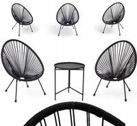 KIDS ZESTAW OGRODOWY DLA DZIECI NA TARAS,BALKON, HOTELI, LODZIARNI 3 KOLORY