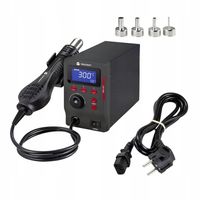 Stacja lutownicza HOT AIR do lutowania gorącym powietrzem 500 stopni 800 W