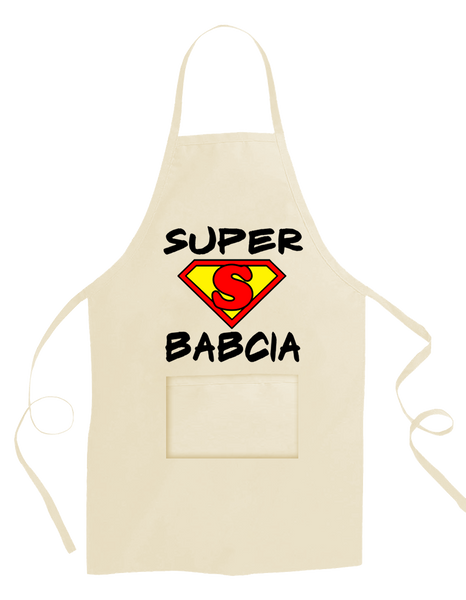 Fartuch Kuchenny Super Babcia zdjęcie 1
