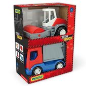 Tech Truck Smieciarka i walec w kartonie