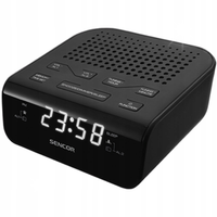 Radiobudzik z Wyświetlaczem LED Sencor SRC 136 B