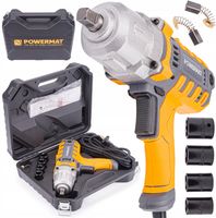 Udarowy Klucz ELEKTRYCZNY Do Kół 2100W 800NM 1/2'' PM-EKU-2100M PM0836