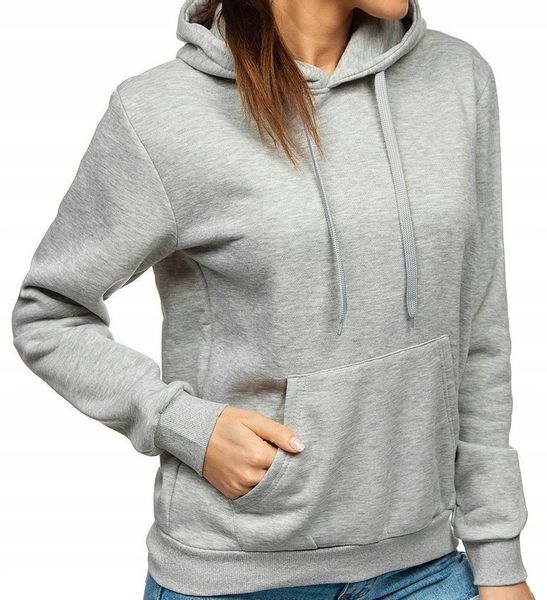 Damska bluza dresowa kangurka z kapturem S zdjęcie 1