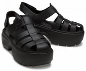 Damskie Sandały Platforma Crocs Stomp Fisherman 209938 Sandal 37-38