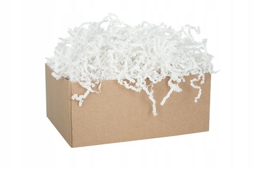 Wiórki papierowe wypełniacz Basic 4mm Białe 1kg na Arena.pl